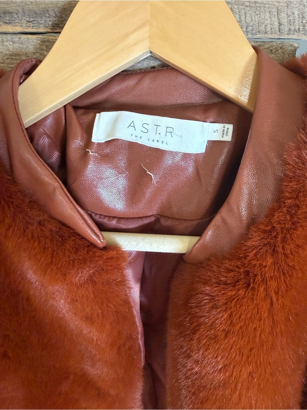 Soft Rust Colored Jacket - Picture 3 of 4